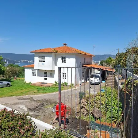 Casa Con Vistas Al Mar, Campo Y Barbacoa Pontevedra