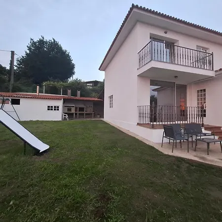 Casa Con Vistas Al Mar, Campo Y Barbacoa 度假居 庞特维德拉