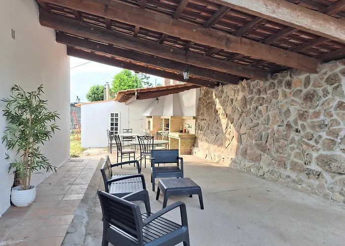 Casa Con Vistas Al Mar, Campo Y Barbacoa