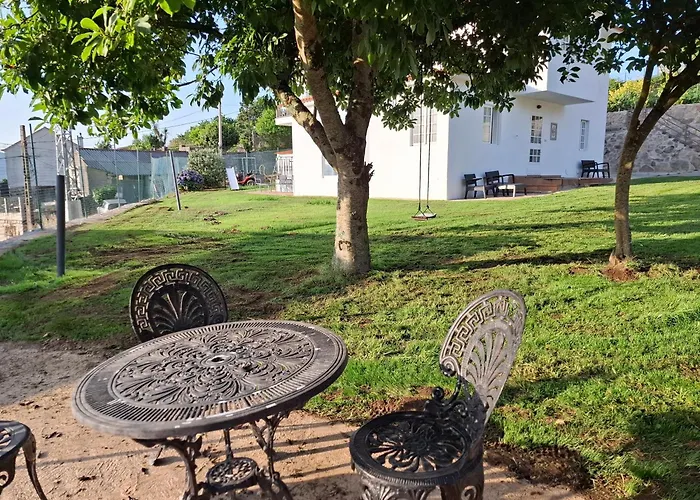 Casa Con Vistas Al Mar, Campo Y Barbacoa Semesterbostad Pontevedra