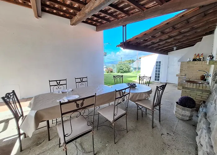 Casa Con Vistas Al Mar, Campo Y Barbacoa Pontevedra